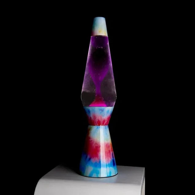 Lámpara Lava Tie dye