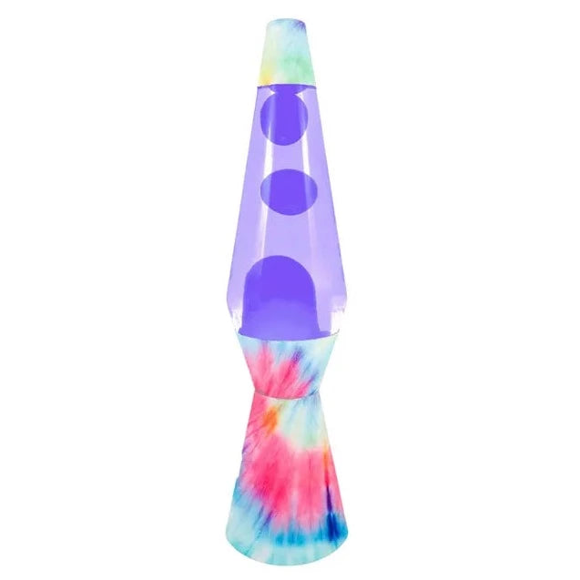 Lámpara Lava Tie dye