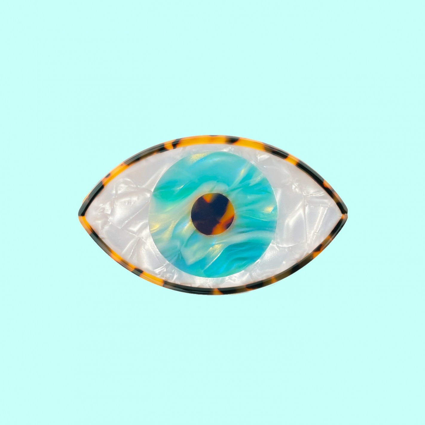 Pinza para el pelo Ojo azul