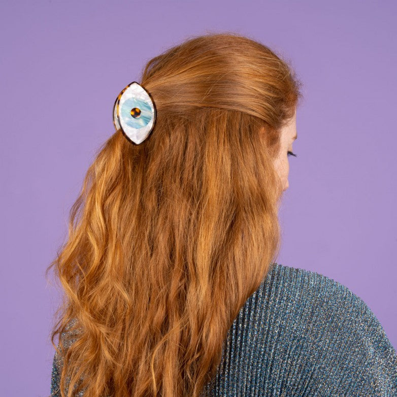 Pinza para el pelo Ojo azul