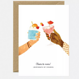 Tarjeta de felicitacion - Cheers!