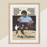 Lámina póster de la película "Pulp Fiction" A3