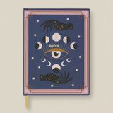 Cuaderno con ilustración - Fases lunares