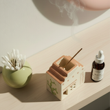 Quemador de incienso y portavelas Santa Fe