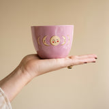 Taza rosa Lunas | All the luck in the world