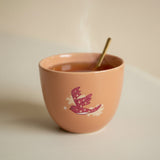 Taza beige Pájaro | All the luck in the world