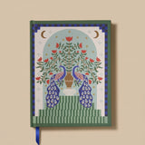 Cuaderno con ilustración - Pavo real