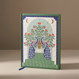 Cuaderno con ilustración - Pavo real