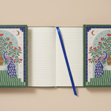 Cuaderno con ilustración - Pavo real