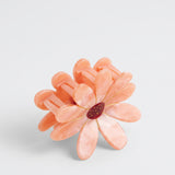 Pinza para el pelo Flor rosa grande
