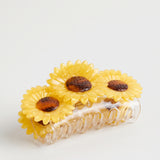 Pinza para el pelo Girasol grande