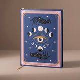 Cuaderno con ilustración - Fases lunares