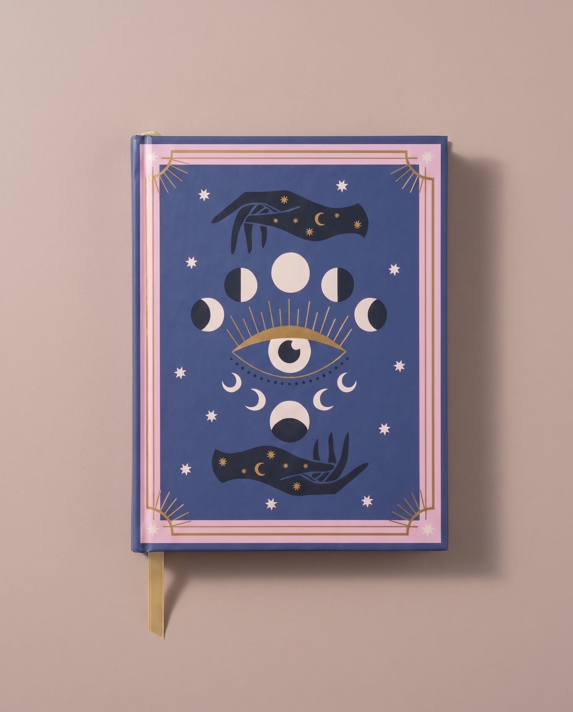 Illustrated notebook - Moon phases
