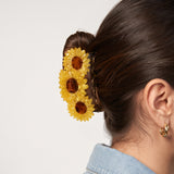 Pinza para el pelo Girasol grande