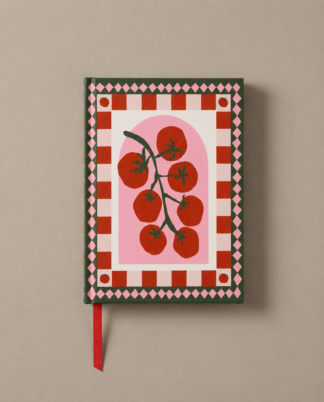Notebook with illustration - Tomatoes