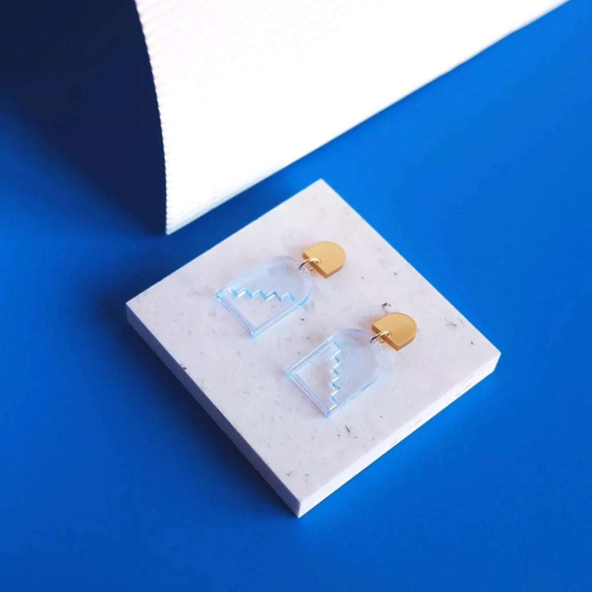 Pendientes para ocasiones especiales, pendientes metacrilato, pendientes para regalo 