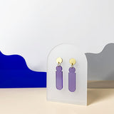 Spectral Violet Earrings