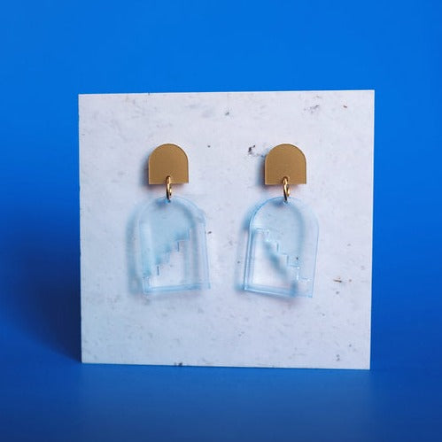 Pendientes para ocasiones especiales, pendientes metacrilato, pendientes para regalo 