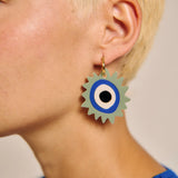 Blue Area Earrings 