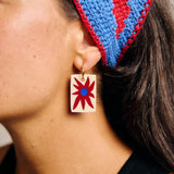 Blue Area Earrings 