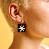 Pendientes Solpor negro