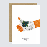 Tarjeta animo divertida