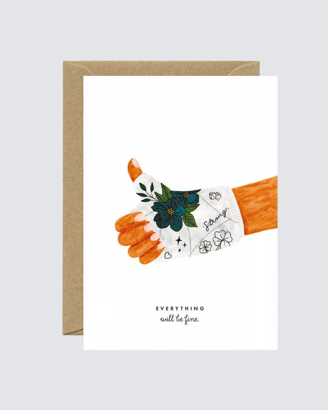 Tarjeta animo divertida