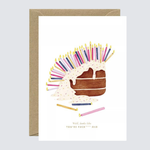 Tarjeta felicitacion cumpleaños divertida