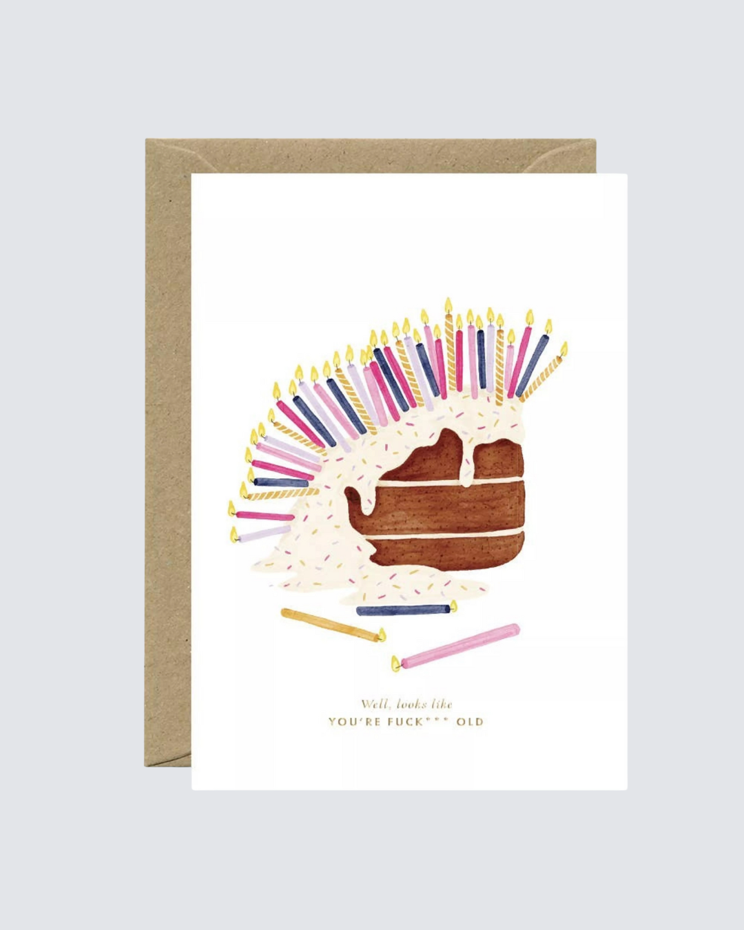 Tarjeta felicitacion cumpleaños divertida