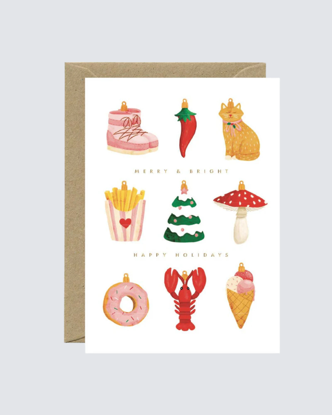 Tarjeta navideña, tarjeta de felicitacion de navidad