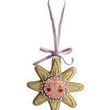 Adorno para el árbol Navidad - Estrella verde