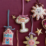 Adorno para el árbol Navidad - Champagne