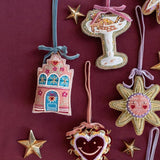 Adorno para el árbol Navidad - Casita