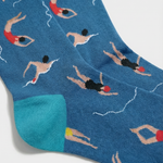 Calcetines originales de nadadores con altura media pantorrilla