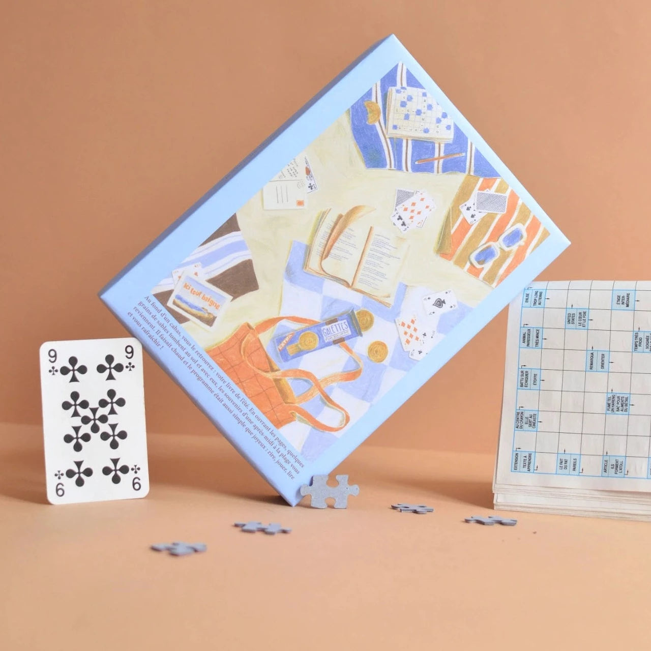 Puzzle 500 piezas - Arena entre las páginas
