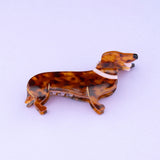 Dachshund hair clip