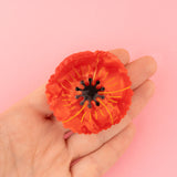 Poppy hair clip