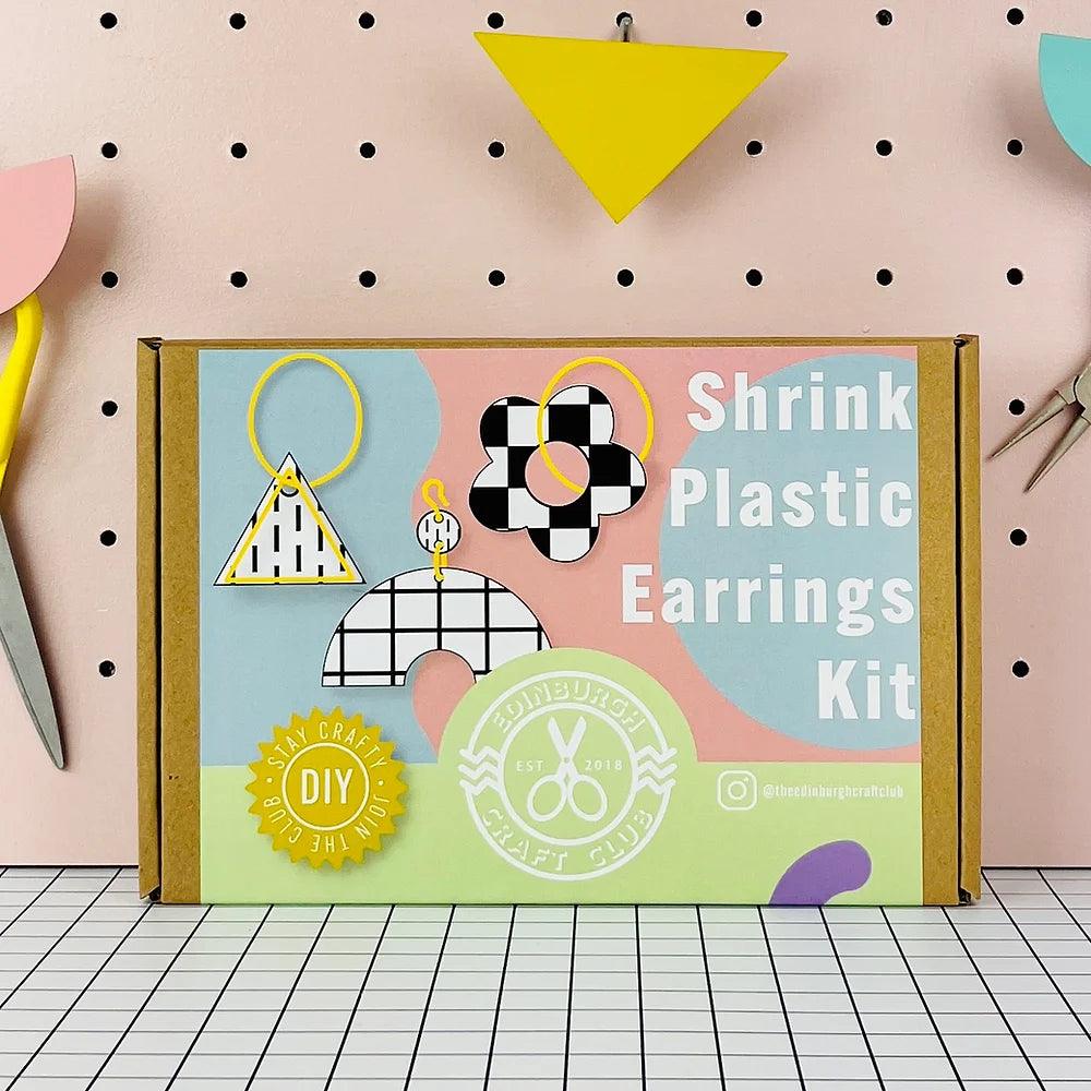 Kit creativo - Pendientes plástico