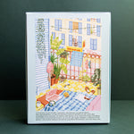 Puzzle ilustrado de 1000 piezas La classe verte de Jour Férié, vista frontal.